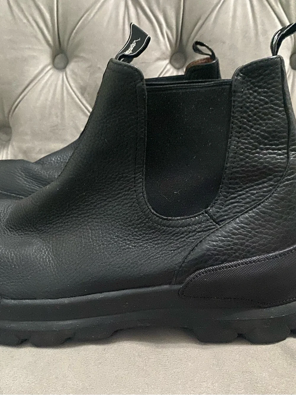 Polo Ralph Lauren Men's Oslo Leather Chelsea Boots 13D